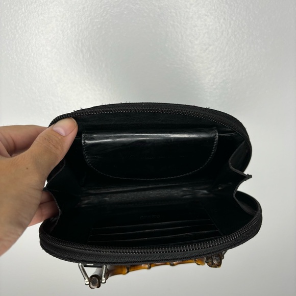 $3 LOW START 🔥Gucci Mini Bamboo Crossbody Bag - Picture 14 of 16